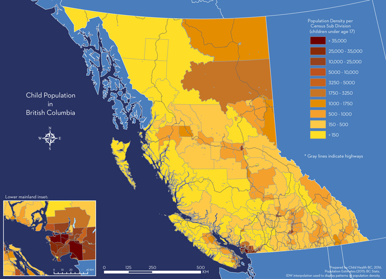Where Kids Live in BC